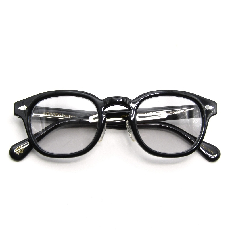 美品 MOSCOT モスコット サングラス LEMTOSH MP 中国製 レムトッシュ ボスリントン ボストン/ウェリントン BLACK 65008984拍卖