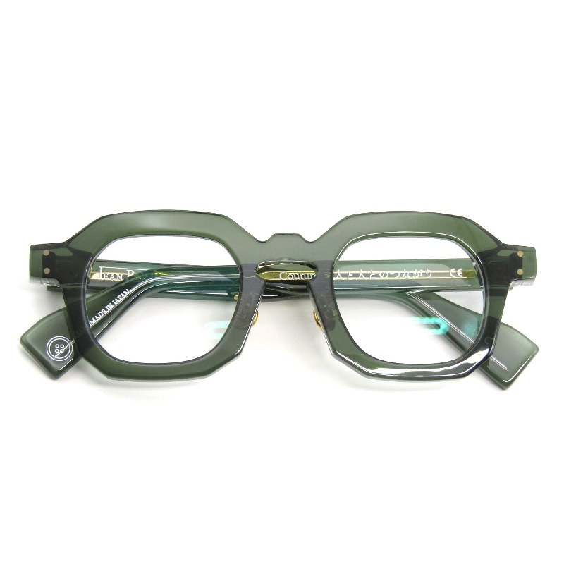 美品 JEAN PHILIPPE JOLY × Filton ジャンフィリップジョリー フィルトン メガネフレーム Couture 日本製 C-2 クリアオリーブ 65009029拍卖