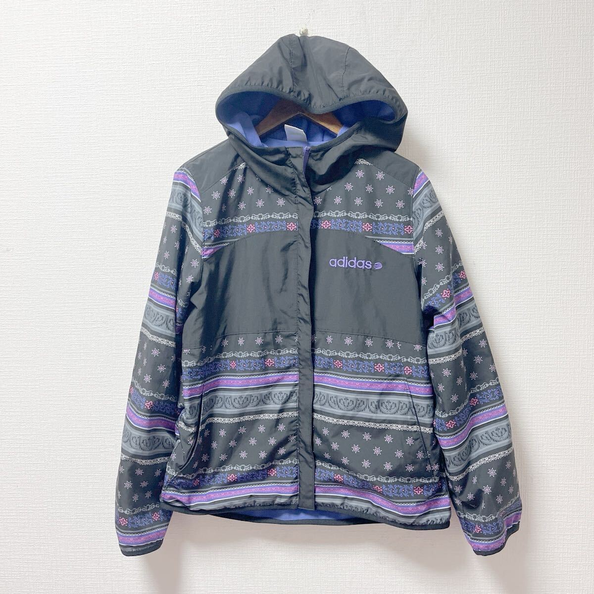 adidas NEO LABEL アディダス レディース 裏起毛 ウインドブレーカー Mサイズ ポリエステル拍卖