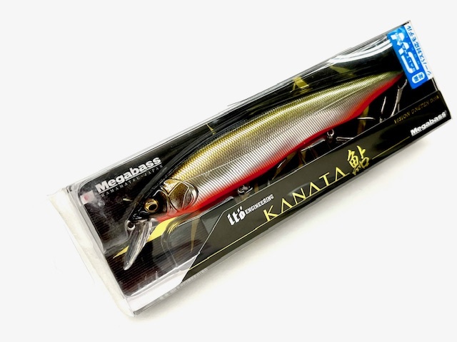 【新品未開封】メガバス KANATA AYU SW カナタ鮎SW MカタクチRB シーバス 青物 ルアー ミノー拍卖