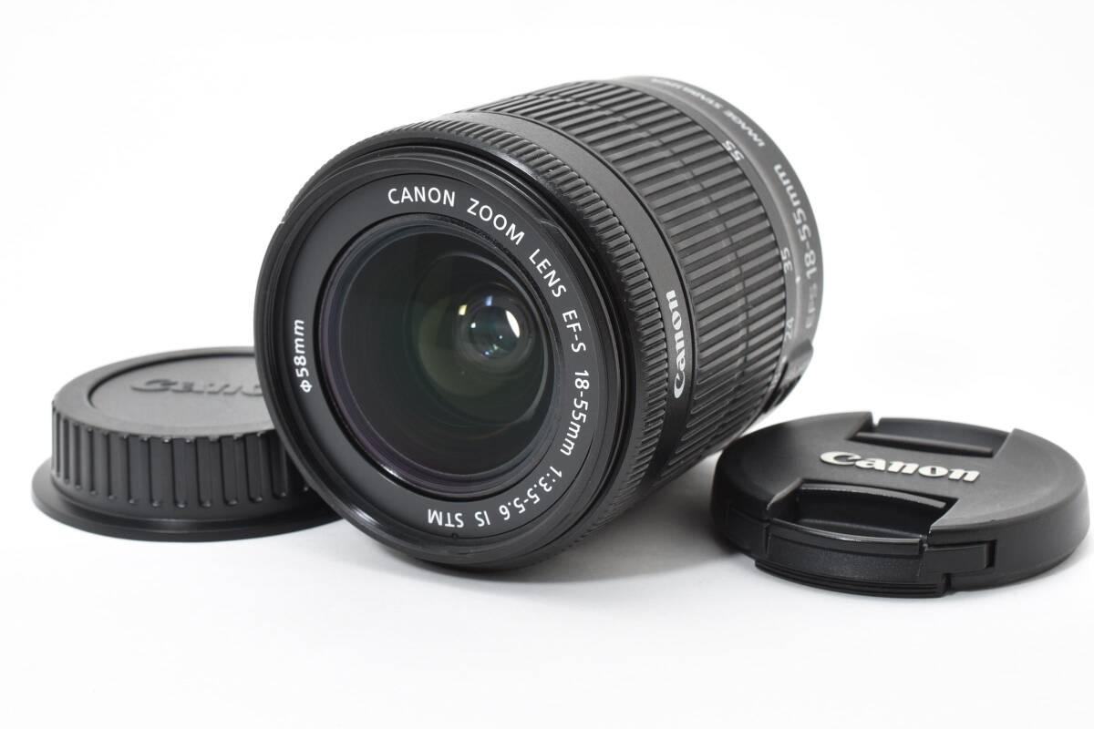★極上品★キャノン Canon EF-S 18-55mm F3.5-5.6 IS STM★ K220 #3668拍卖