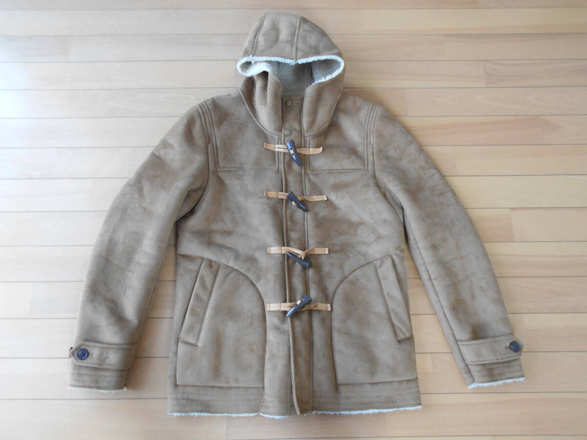 【特別価格】RAGEBLUE no.RB030006TK ベロアフーデッド ショートコート ★茶sizeM★拍卖