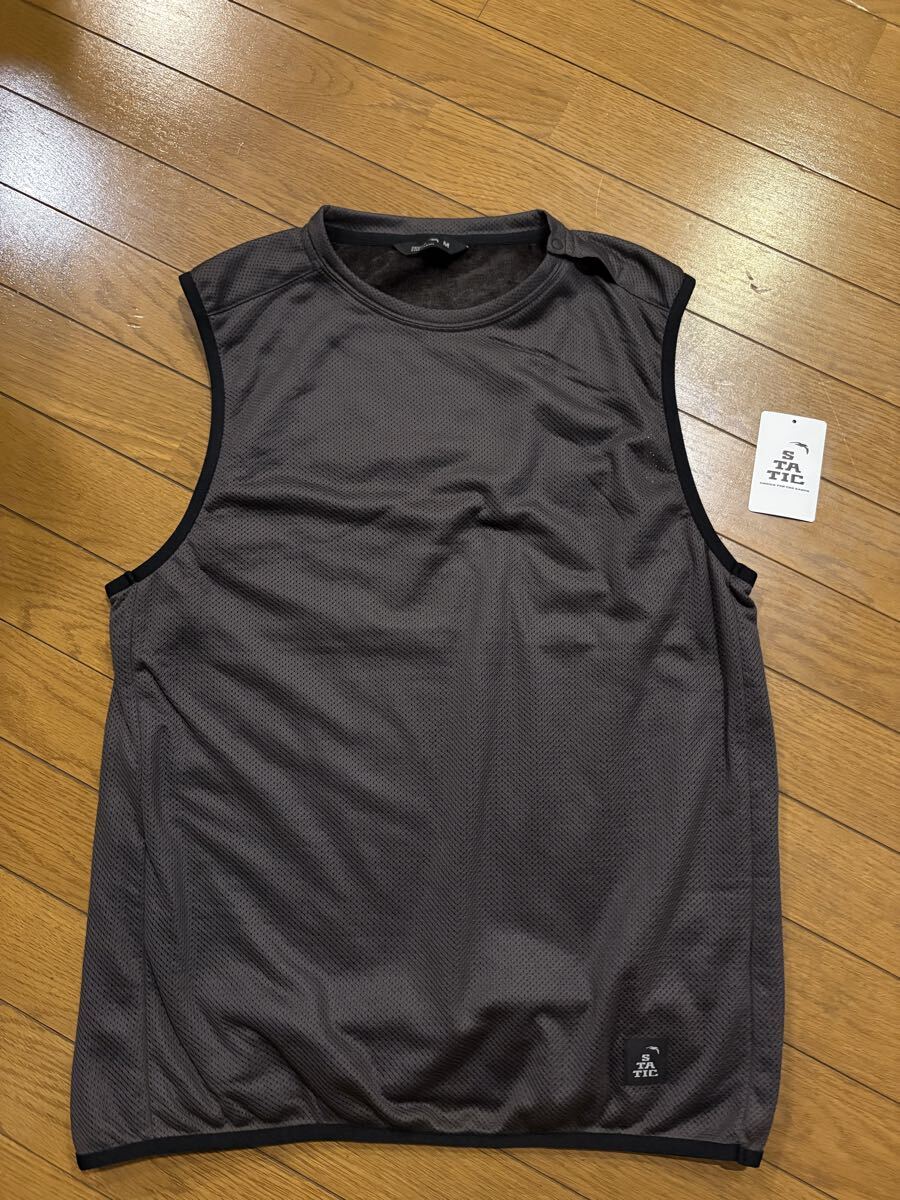 【美品】STATIC スタティック アドリフト ベスト オクタ サイズM オフブラック 2回着用のみ 登山 ハイキング アウトドア!拍卖