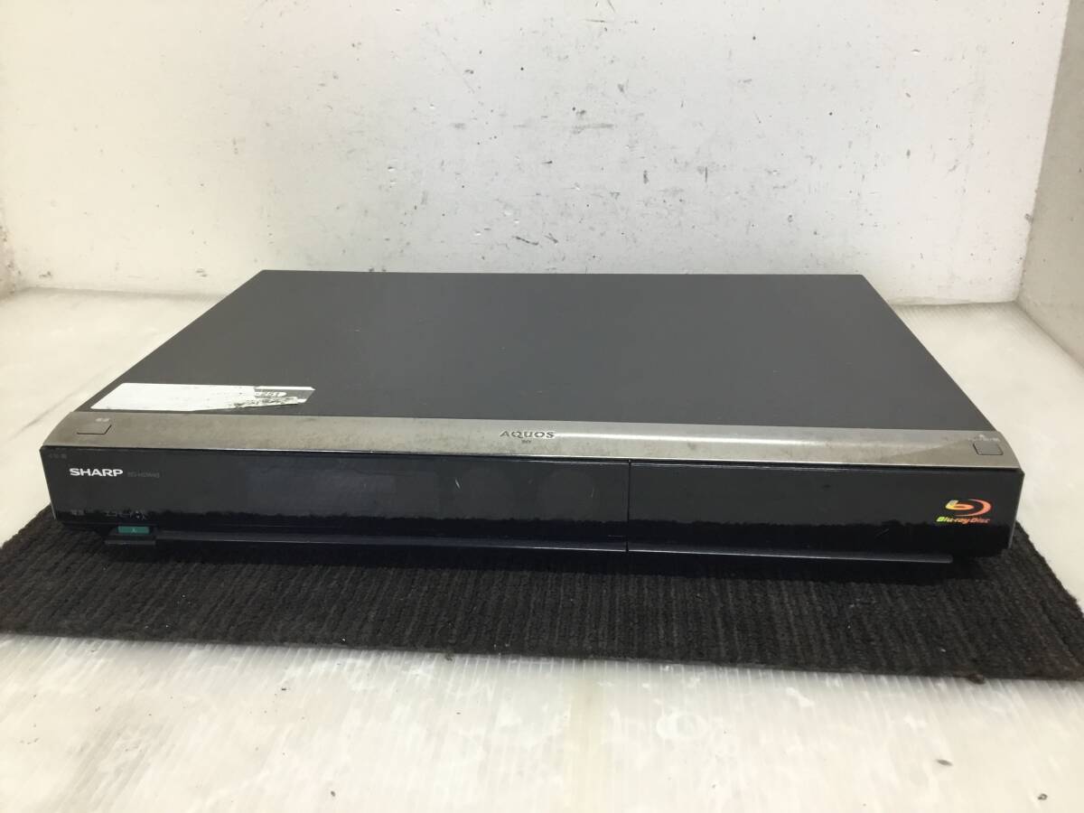 △ v 岐阜発/ シャープ/ ブルーレイレコーダー/ BD-HDW43/ 2010年製/ ジャンク/ 通電のみ確認/ B-CAS付き/ 現状品/ R7.11/4 △拍卖