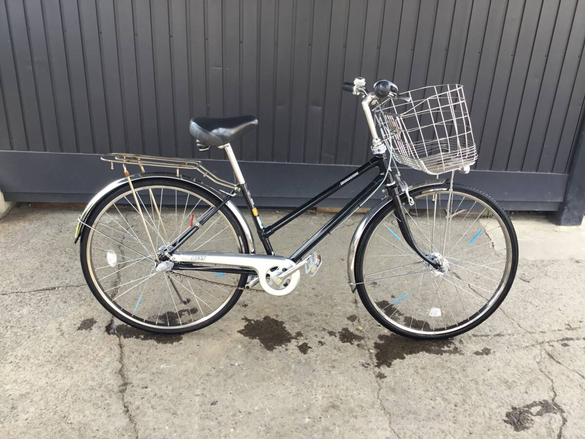 A-223△ v 岐阜発/ ブリジストン/ BEAT/ 26インチ/ 自転車/ 3段変速/ ママチャリ/ 走行確認/ 1速入りません/ 現状品/ R/ R7.11/14 △拍卖