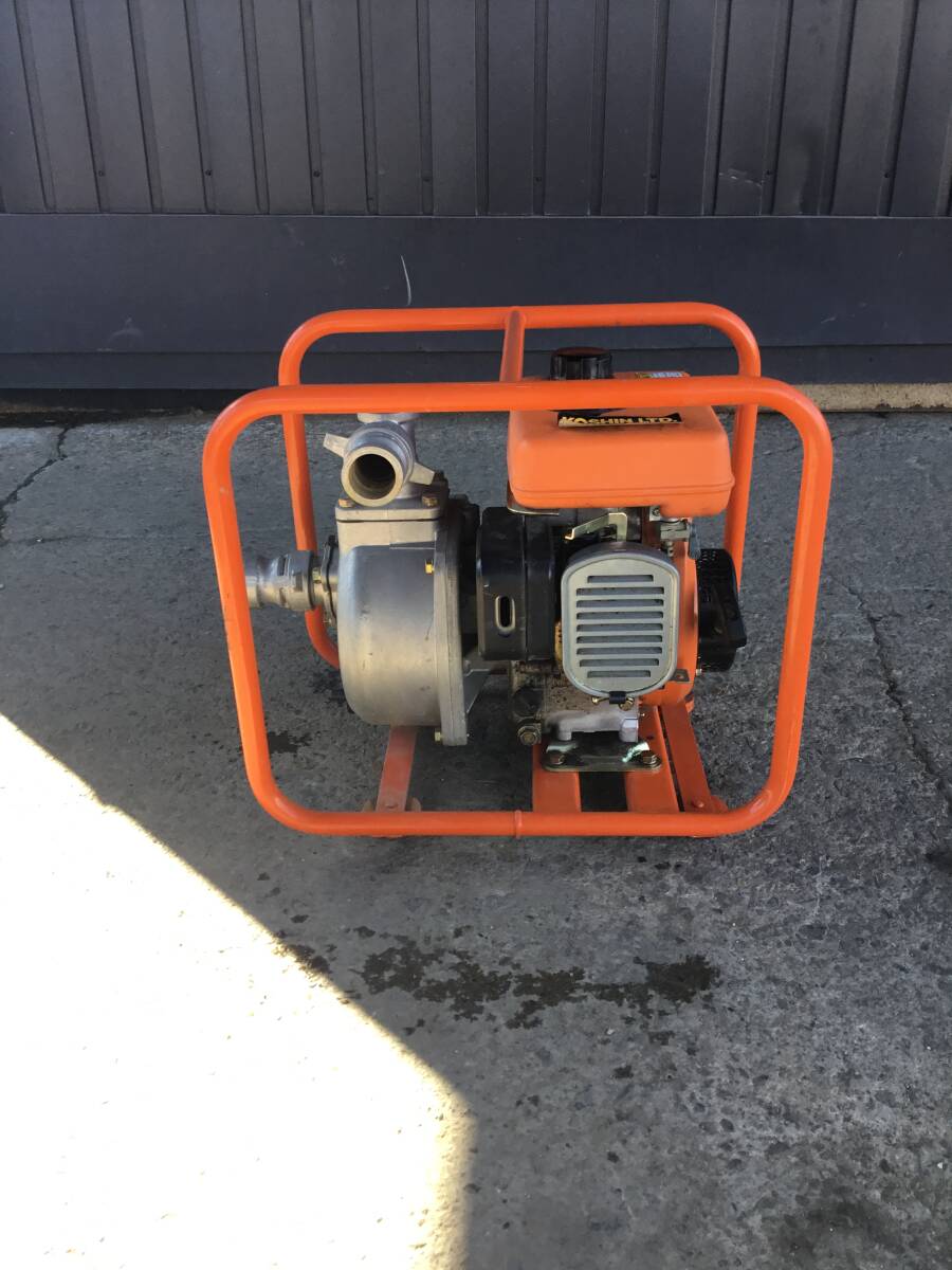 △ v 岐阜発/ 工進/ エンジンポンプ/ SE-40F/ 本体のみ/ エンジン始動確認/ EY08/ ホースなし/ 現状品/ R7.11/3 △拍卖