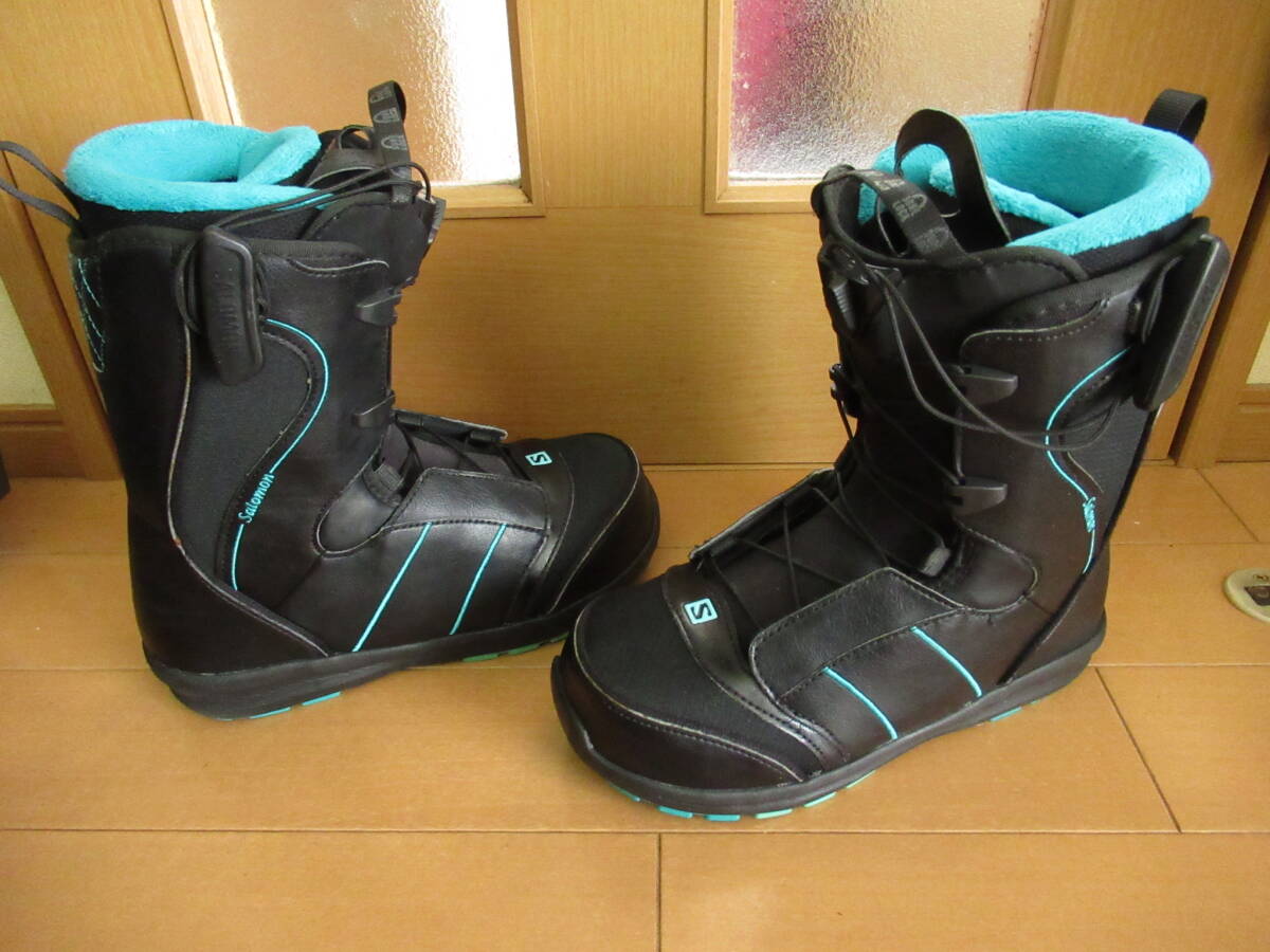 ★美品★ SALOMON スノーボード ブーツ 25.0cm BT13205拍卖