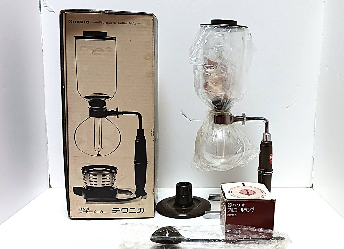 ◆◇R992) 【昭和レトロ】 HARIO ハリオ コーヒー メーカー テクニカ コーヒーサイフォン 【TCA.3】◇◆拍卖