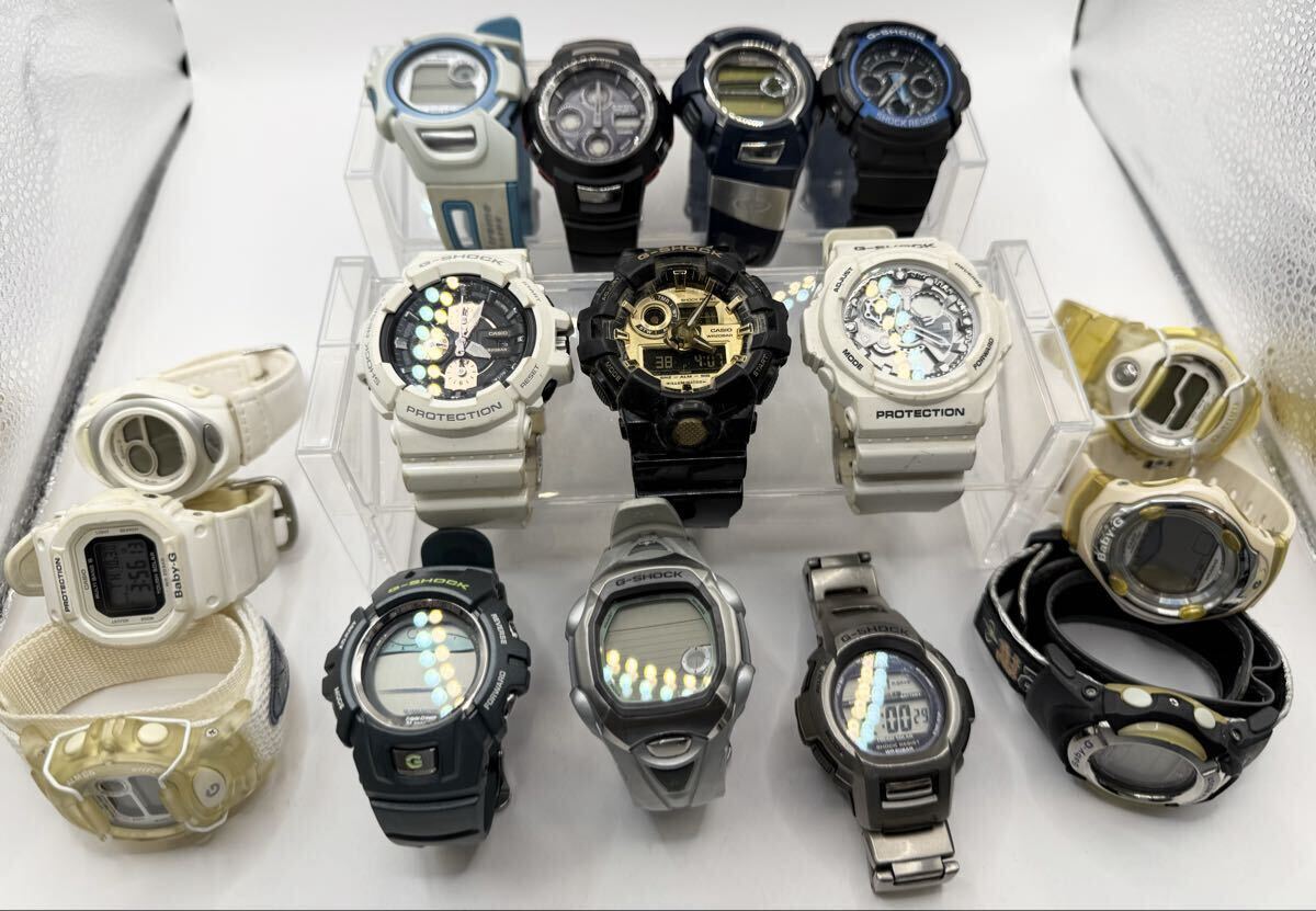 G-SHOCK Baby-G まとめ売り 計16点 G-ショック ベビーG カシオ デジタル CASIO ジャンク拍卖