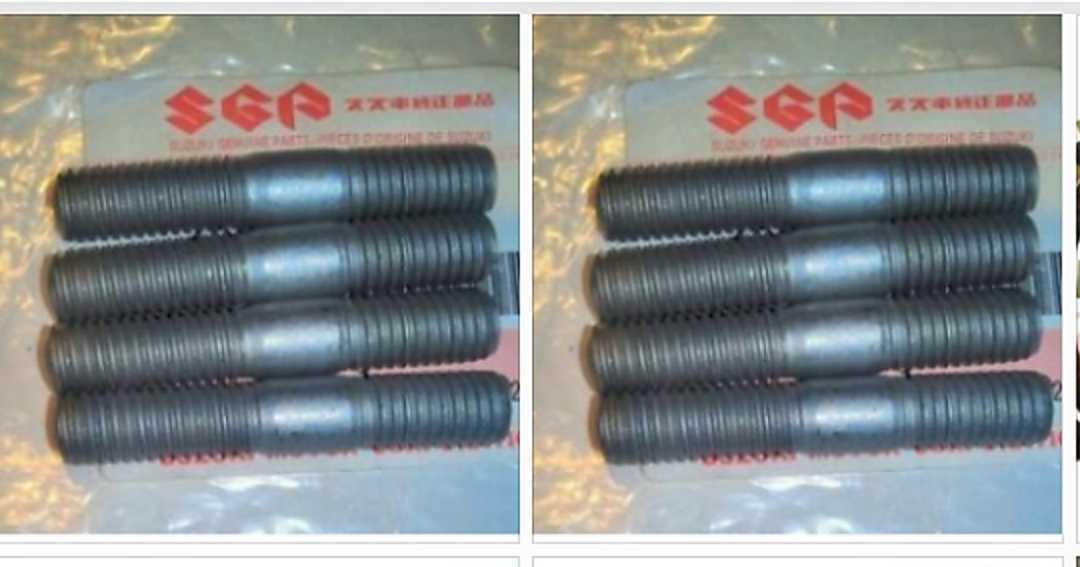 ペイペイSUZUKI GS550 GS550E GS750 GS750E GS850 新品 エキゾースト マフラー スタット ボルト拍卖