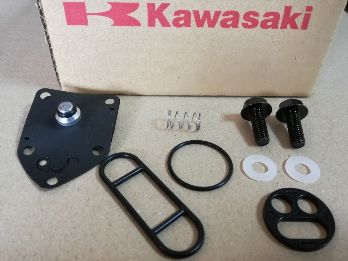 ペイペイKAWASAKI バリオス BALIUS 新品 ガソリン フューエル コック オーバーホール キット ダイヤフラム 付き 高品質拍卖