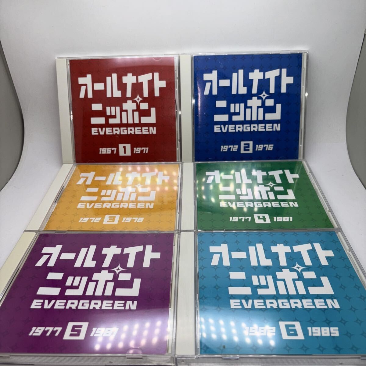 美品 6枚セット CD オールナイトニッポン エバーグリーン 1-6拍卖
