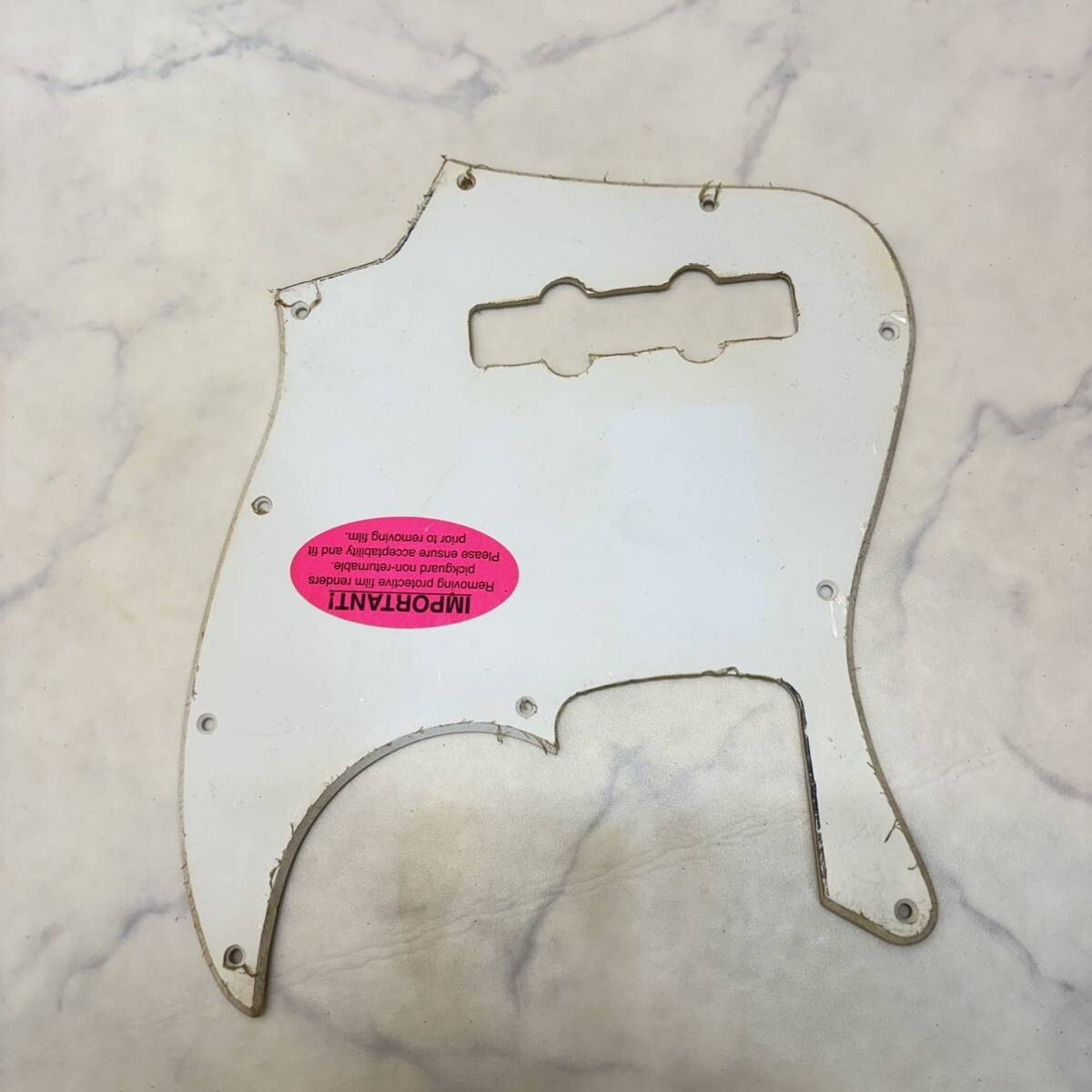 使用 Warmoth製 ピックガード ワーモス ギター用 ホワイト 白拍卖