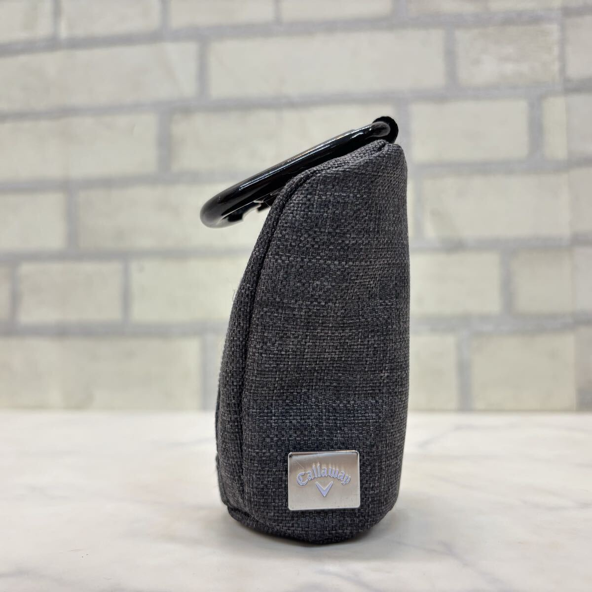 未使用 キャロウェイ(Callaway) ボールケース ポーチ グレー ゴルフボールケース拍卖