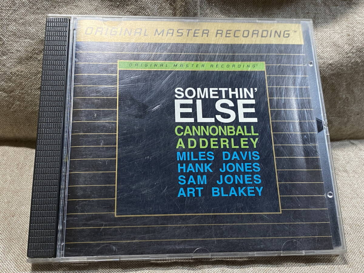 CANNONBALL ADDERLEY - SOMETHIN' ELSE UDCD563 MFSL 高音質ゴールドCD 廃盤 レア盤拍卖