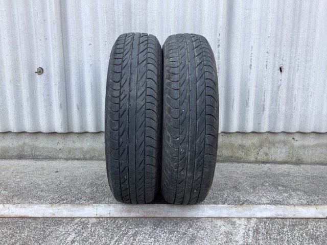 【TS】中古 DUNLOP タイヤ 145/80R12 2本拍卖