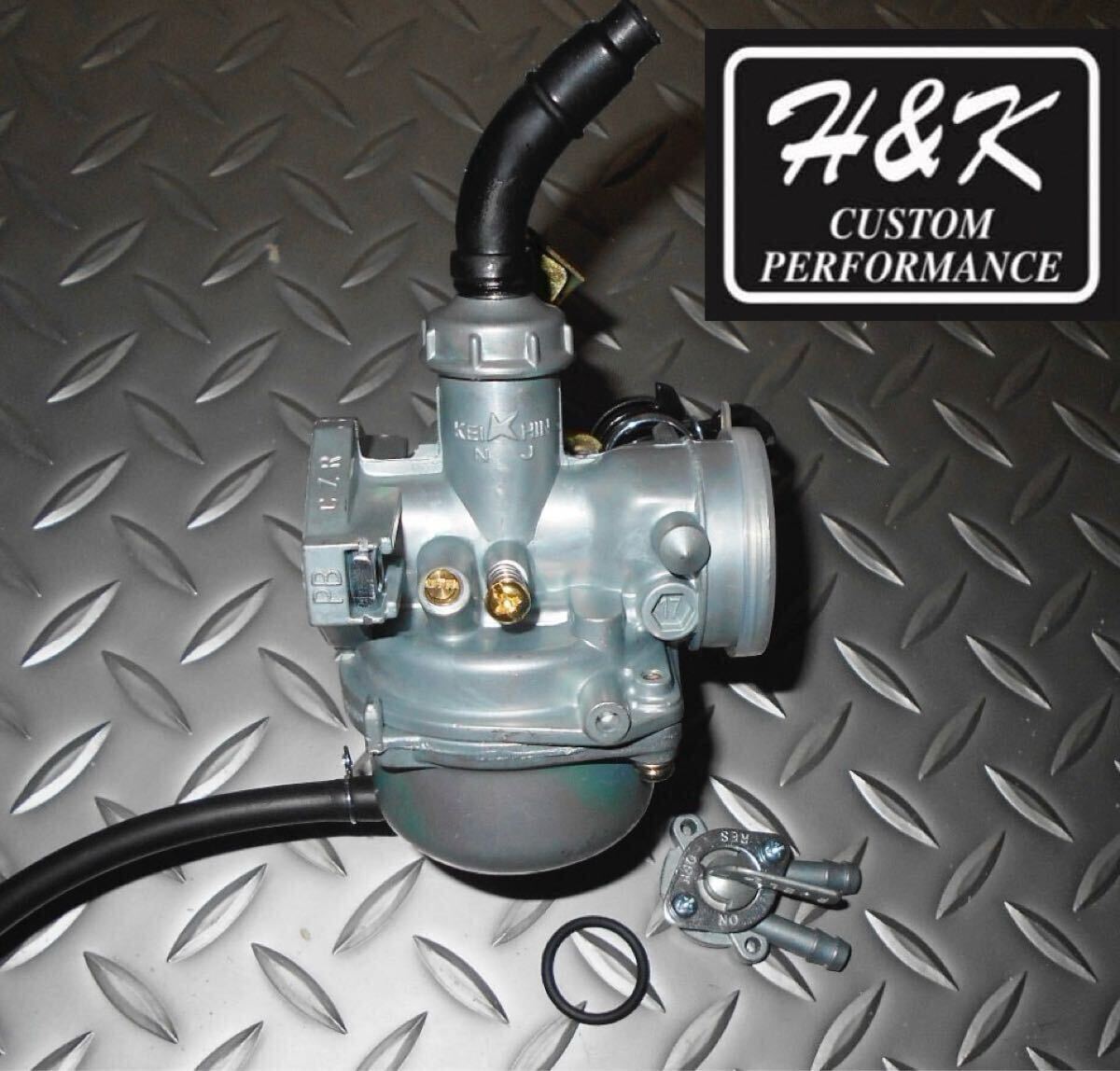 ケーヒンPB16 キャブレター 南京ケーヒン ハンドル側チョーク式 新品 ビックキャブ カブ50 カブ90 リトルカブ ボアアップ拍卖