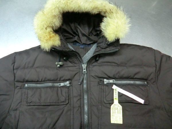 TK-3 美品・ TOMMY HILFIGER トミーヒルフィガー ダウン ジャケット ジャンパー ブルゾン L 大きいサイズ クリーニング済拍卖