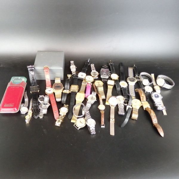 1円スタート 激レア GUCCI グッチ シェリーライン RADO ラドー SEIKO セイコー Dunhill ダンヒル 他 メンズ腕時計 まとめ 10-4 41781拍卖