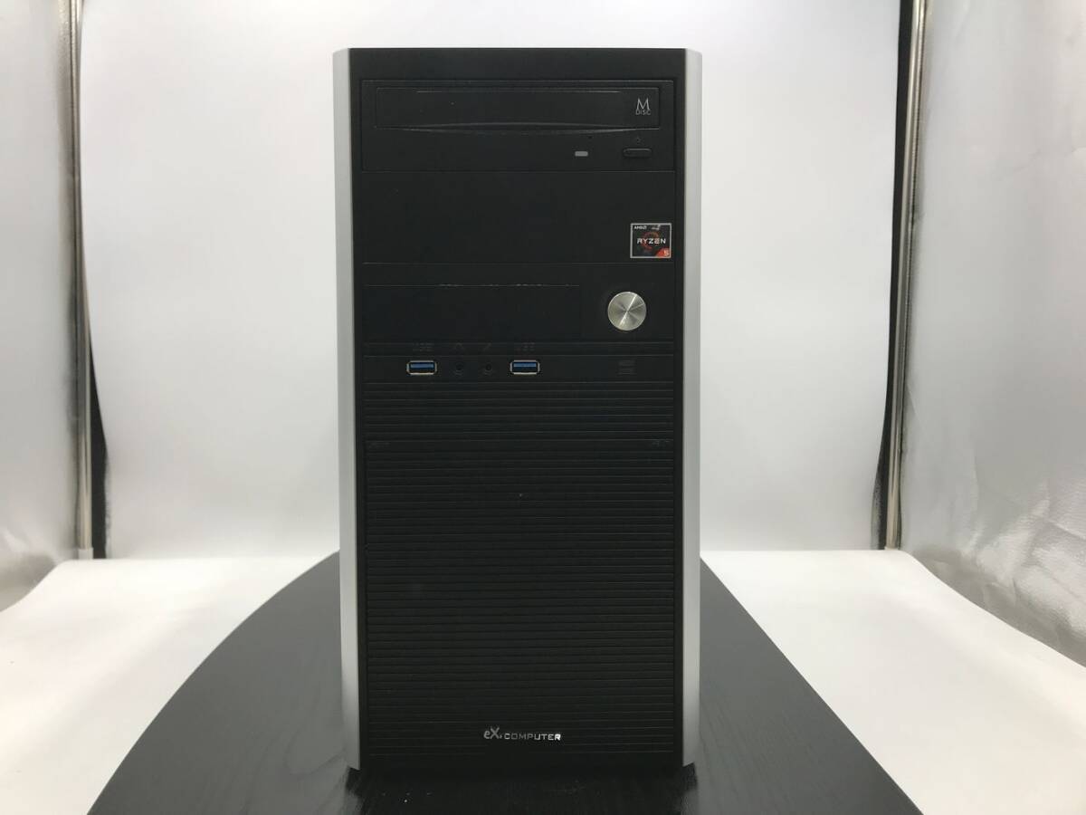 TSUKUMO/デスクトップ/AMD Ryzen 5 3400G/HDD 1000GB/SSD 240GB/メモリ8GB/WEBカメラ無/OS無-251001001974249拍卖