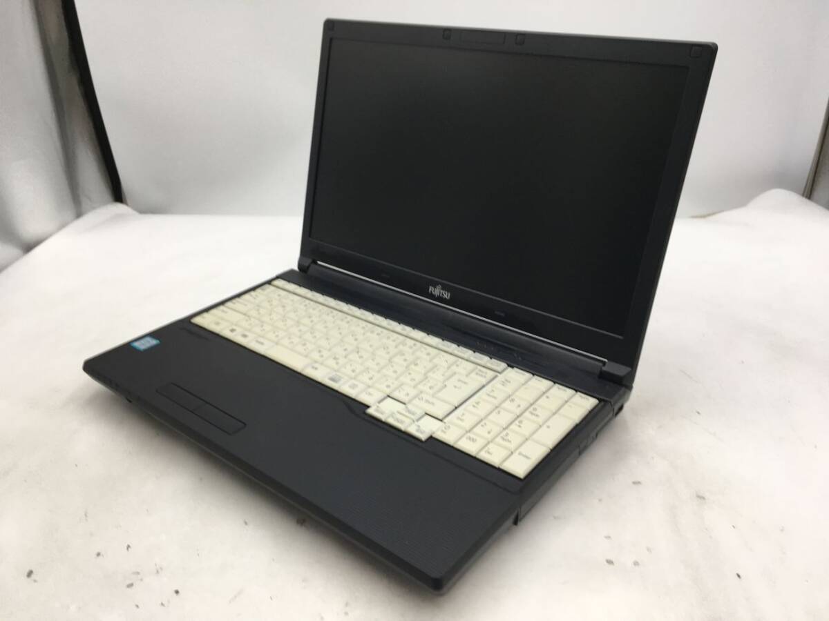 FUJITSU/ノート/HDD 320GB/第6世代Core i3/メモリ4GB/4GB/WEBカメラ無/OS無-251024002043782拍卖