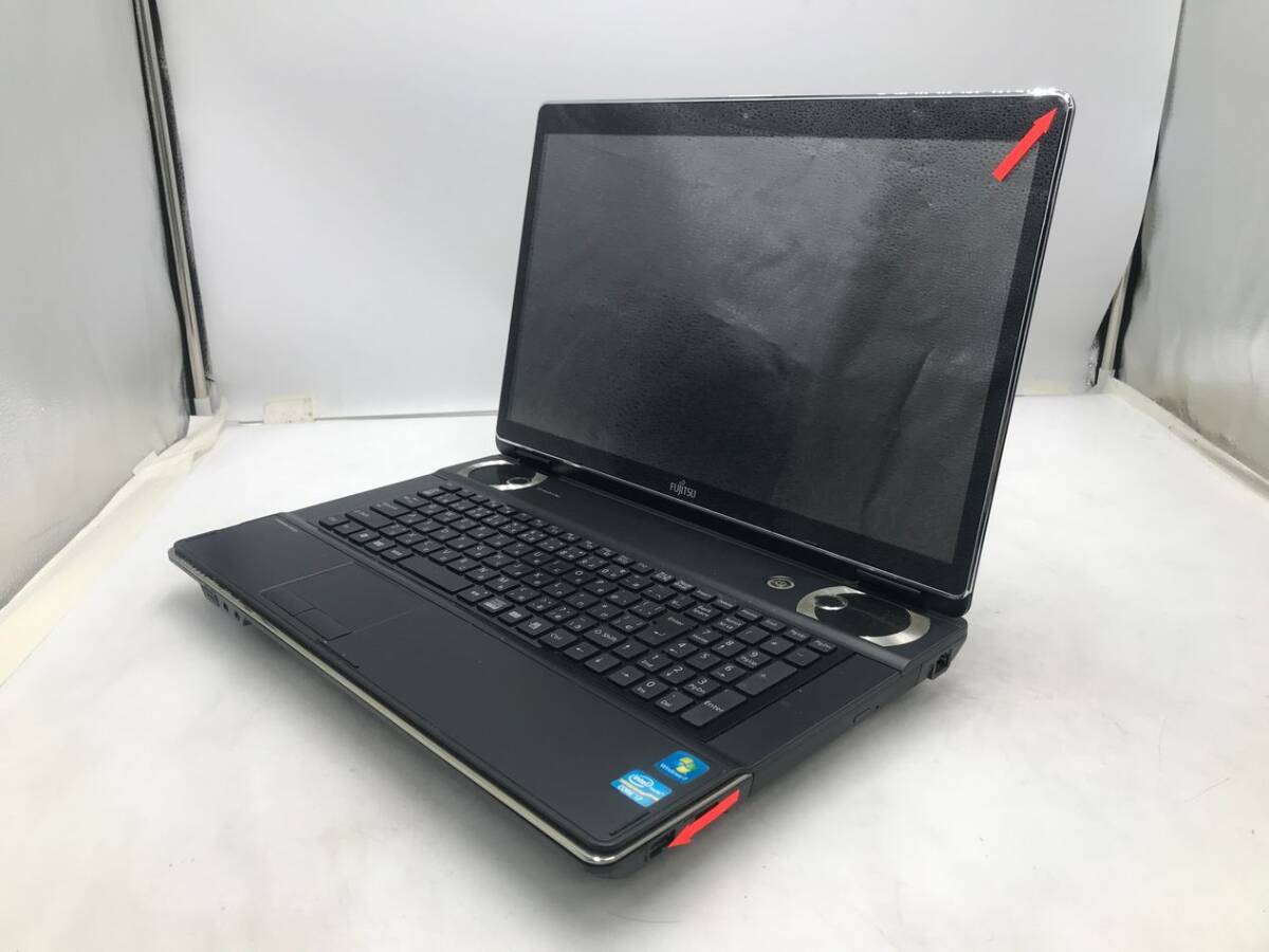 FUJITSU/ノート/HDD 500GB/第2世代Core i7/メモリ4GB/4GB/WEBカメラ有/OS無-251029002057434拍卖