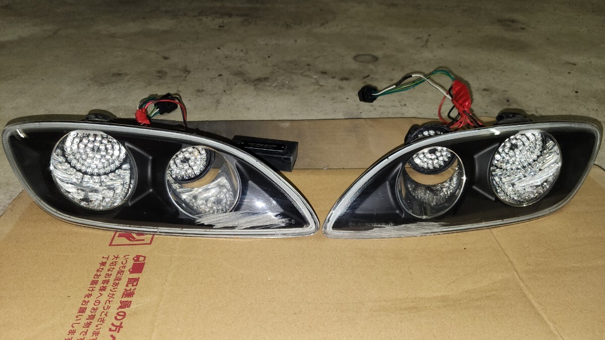 RX-7 FD LEDフロントコンビランプ カーショップGLOW ジャンク 訳アリ拍卖
