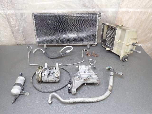 ECR33 スカラインCP RB25DET ACエアコンコンプレッサー/コンデンサー/エバポレーター/配管ホース/リキッドタンク拍卖