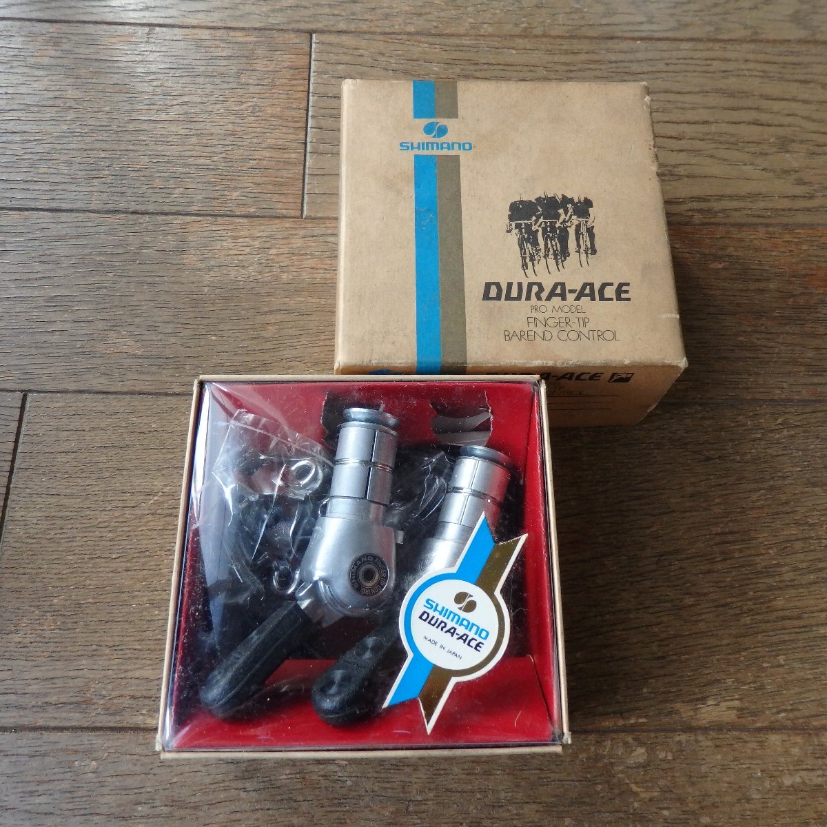 Shimano シマノ Dura-Ace デュラエース フィンガーティップ バーエンド コントロール **未使用** **ビンテージ パーツ** バーコン拍卖