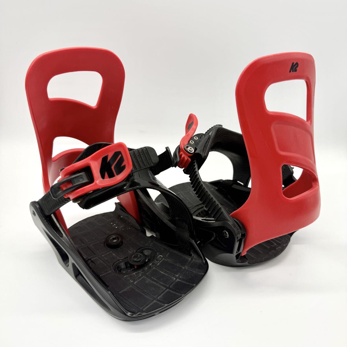 【美品】K2 ケーツー スノーボード ビンディング ミニターボ ベースプレート&ビス付き XS / #10123拍卖