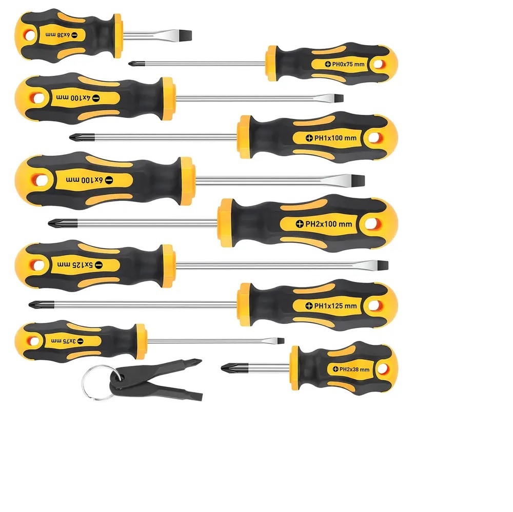 【新品】12本 スクリュードライバーセット拍卖