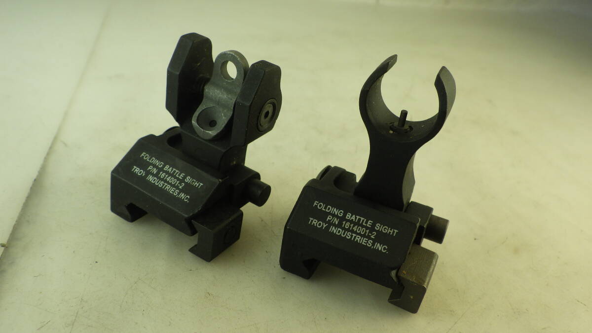 TROYタイプ フリップアップフロントサイト&リアサイト拍卖