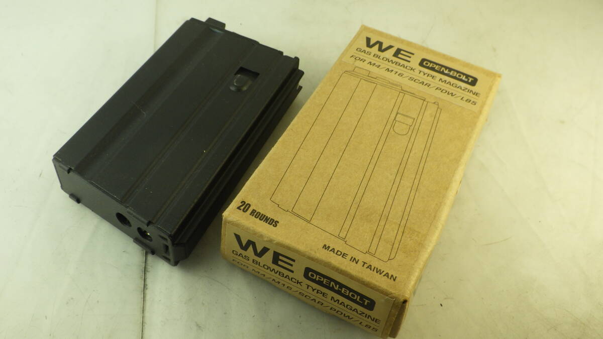 WE M4シリーズ用 20連マガジン拍卖