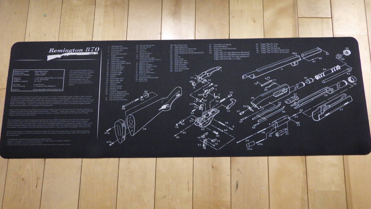 【新品】M870分解用マウスパッド 80cmx30cm拍卖