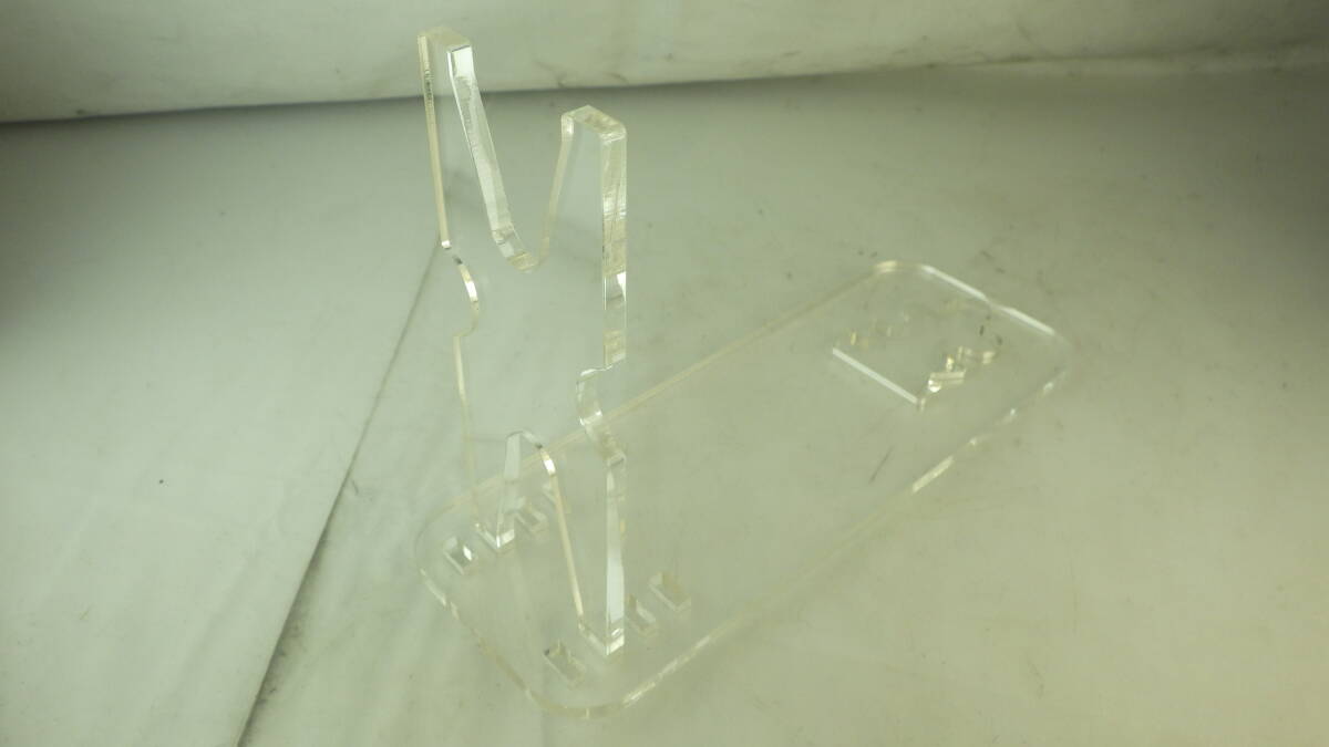 【新品】アクリル製ハンドガンスタンド(クリア)拍卖