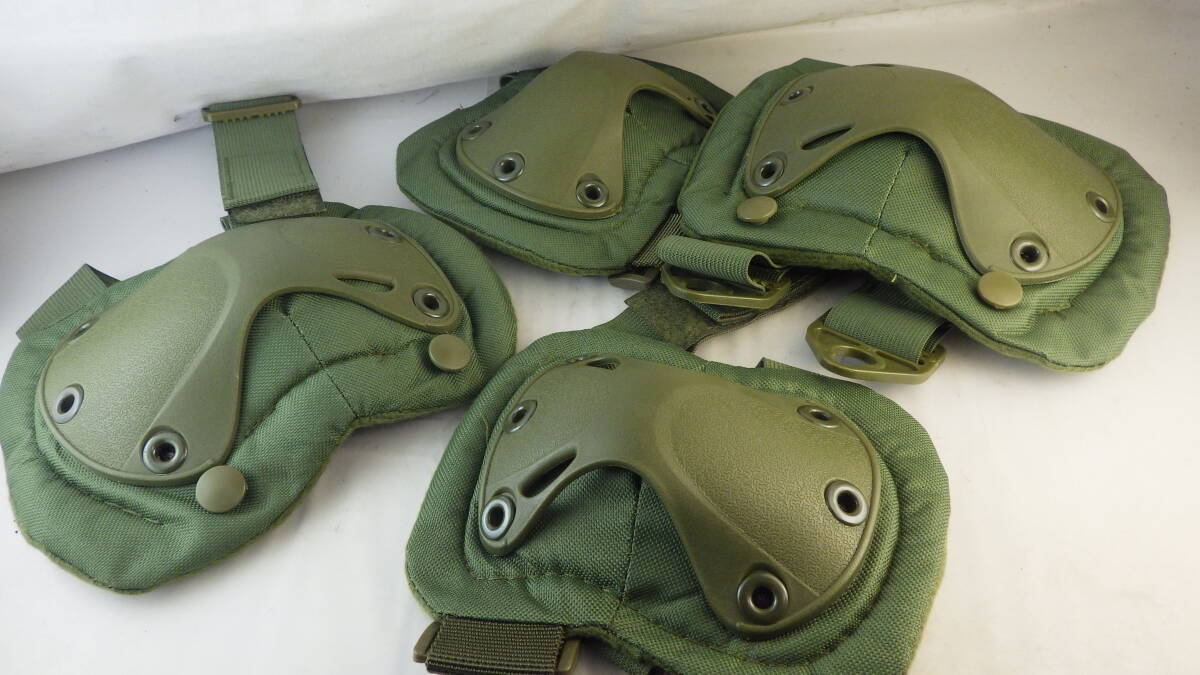 【新品】エルボーパッド&ニーパッド OD拍卖