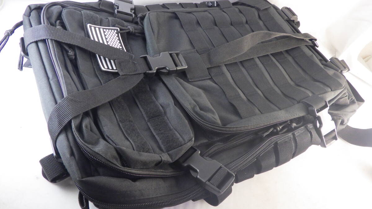 【新品】ナイロン製バックパック 50cm×30cm×30cm 50L(BK)拍卖