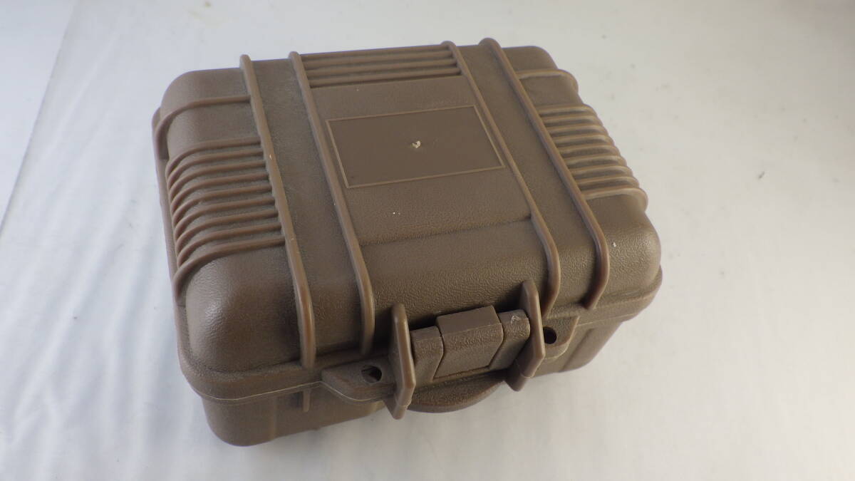 【新品】ハードプラスチック製 125mm×85mm×70cm ハードケース(DE)拍卖