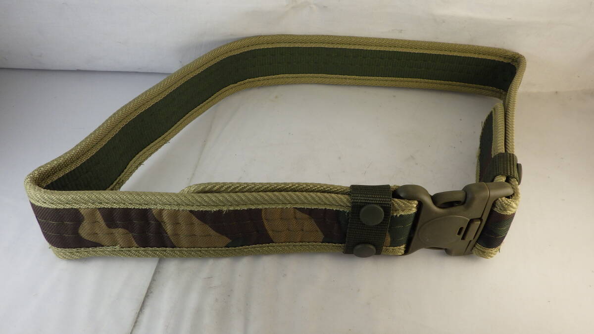 【新品】ピストルベルト(Green-迷彩)拍卖