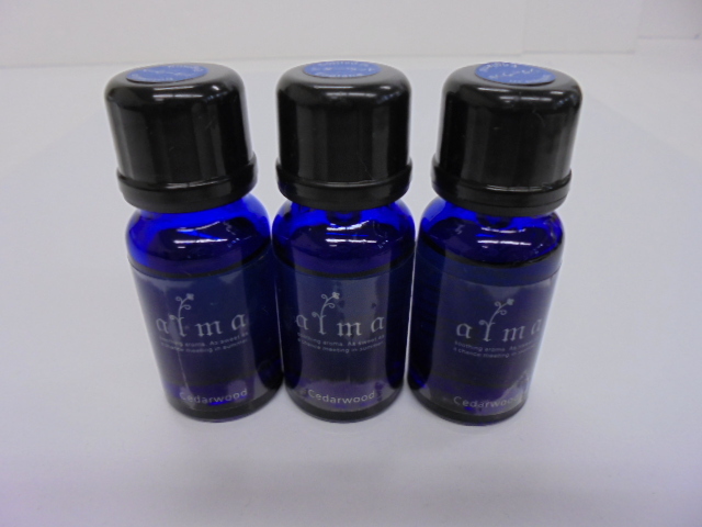 【KCM】aroma-10-3s-ced★エッセンシャルオイル(精油) アロマオイル 『シダーウッド』 3本セット拍卖