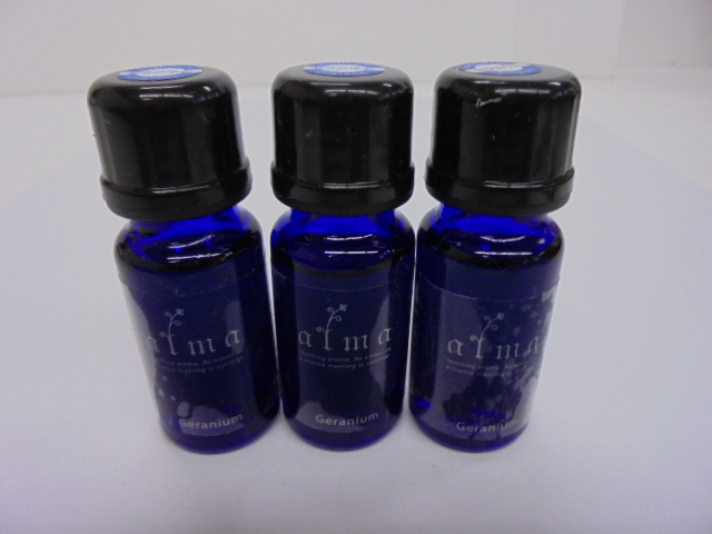 【KCM】aroma-17-3s-ger★アロマオイル 『ゼラニウム』 3本セット拍卖