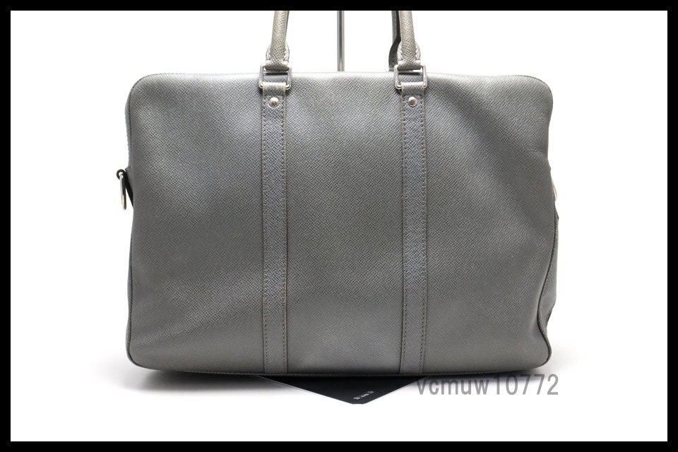 近年モデル希少美中古■LOUIS VUITTON タイガ PDV PM レザー ビジネスバッグ ブリーフケース ルイヴィトン■1106nh524-7K拍卖