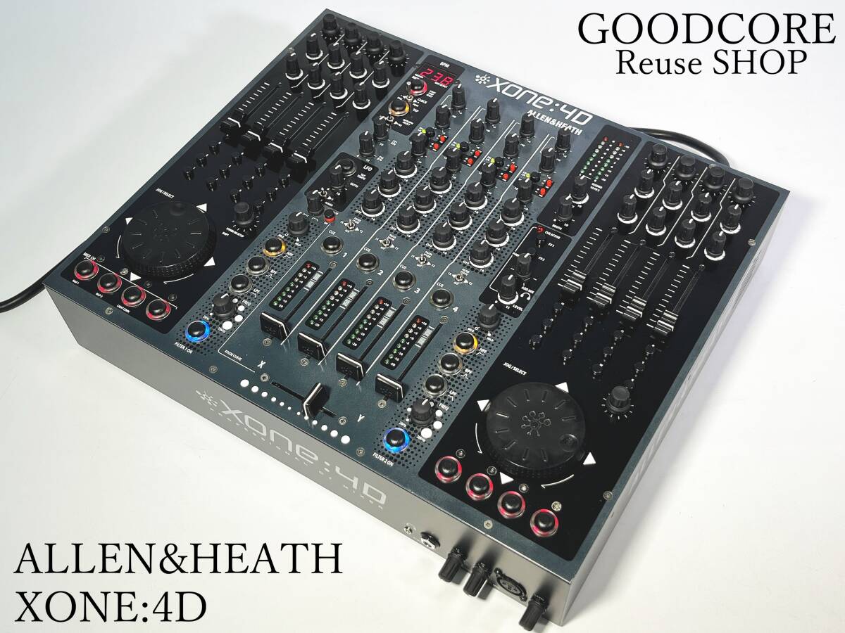 ALLEN&HEATH アレンアンドヒース XONE:4D DJミキサー DJコントローラー DJ機器●R711348拍卖