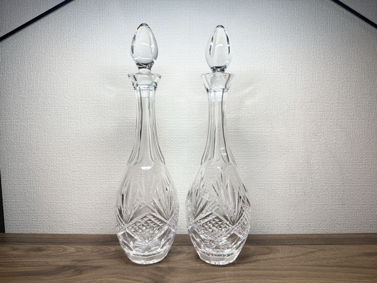 デカンタ デキャンタ【検索】 クリスタル クリスタルガラス ガラス ボトル 酒器 瓶 【1円スタート】イチスタ拍卖