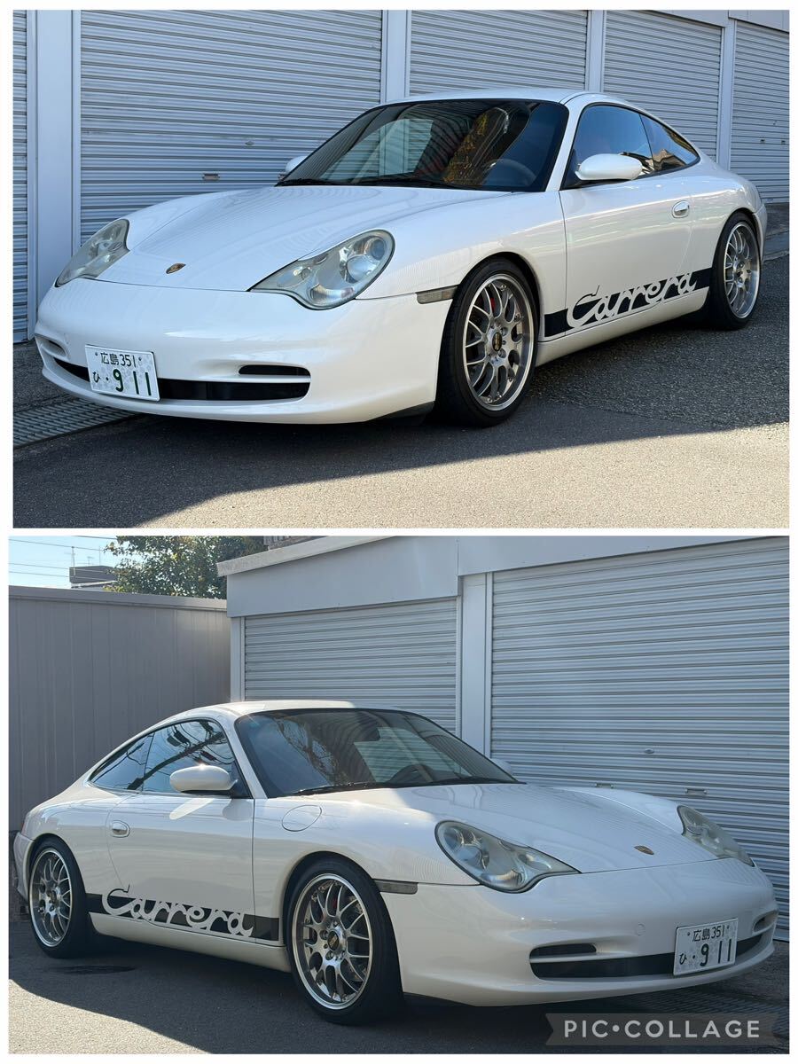 H15年式「極上美車」ポルシェ911 Type996「レカロシート/BBS RS-GTアルミ/ローダウン」ウォーターポンプ・ベルト交換等多数整備実績あり!拍卖