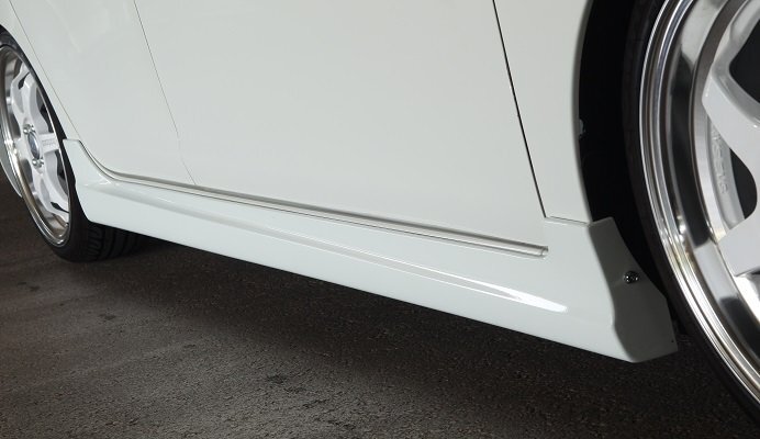 Spiegel シュピーゲル Artista サイドステップ 未塗装 ミライース LA300S LA310S拍卖