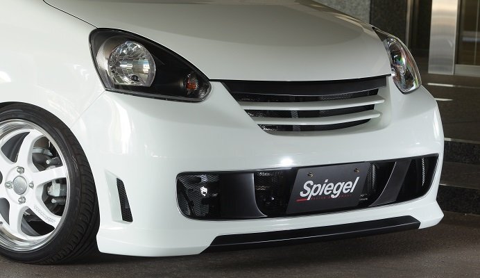 Spiegel シュピーゲル Artista フロントバンパースポイラー 未塗装 ミライース LA300S LA310S ※個人宅配送不可拍卖