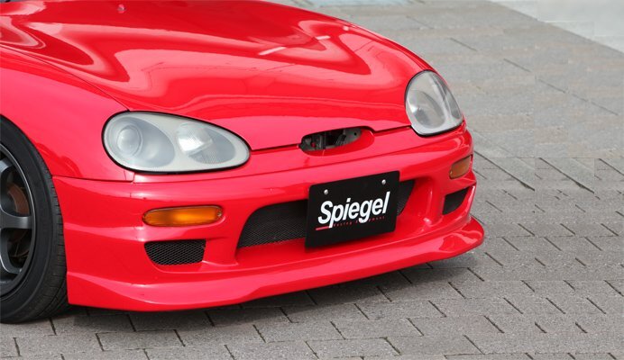 Spiegel シュピーゲル Artista フロントバンパースポイラー 塗装済 カプチーノ EA11R EA21R拍卖