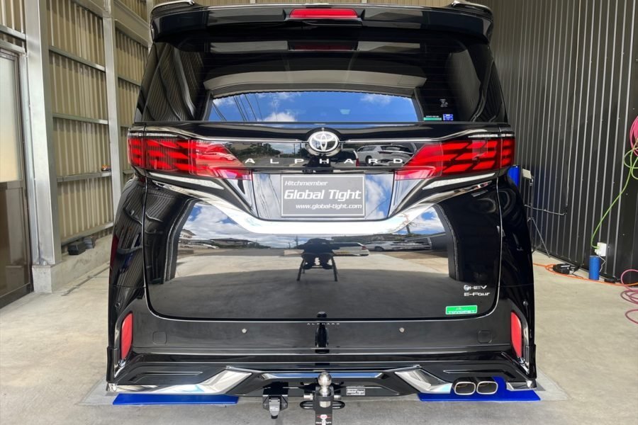 グローバルタイト ヒッチメンバー メインバー見えるタイプ アルファードハイブリッド 6AA-AAHH45W R5.6~ 純正バンパー拍卖
