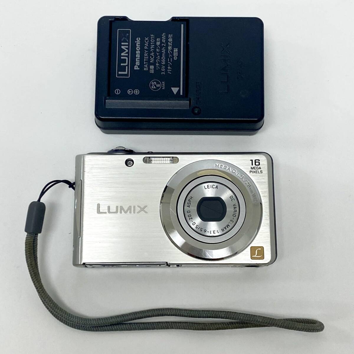 パナソニック デジタルカメラ LUMIX FH5 シルバー DMC-FH5-S 2489拍卖